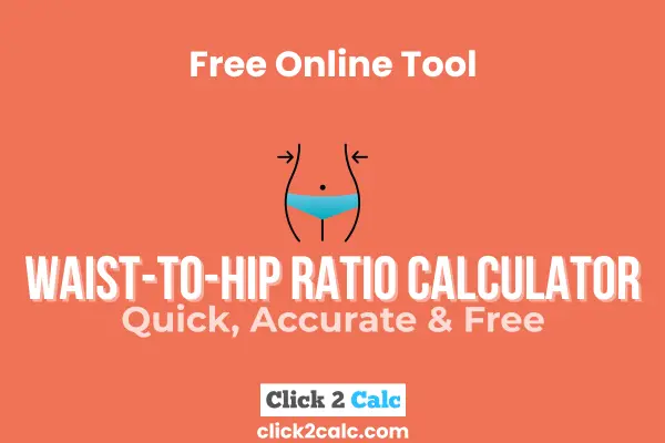 waist to hip ratio calculator