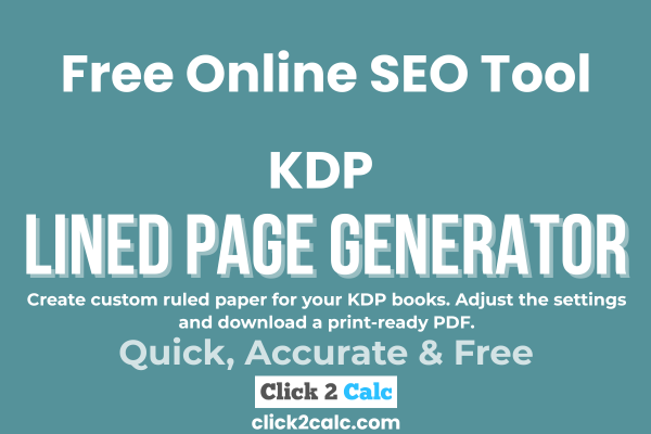 Lined Page Generator