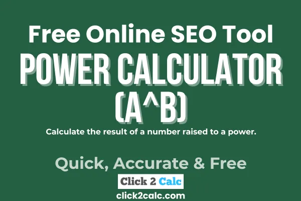 Power Calculator