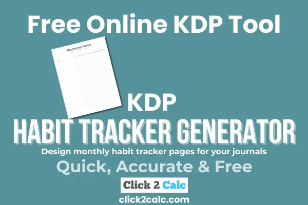 Habit Tracker Generator