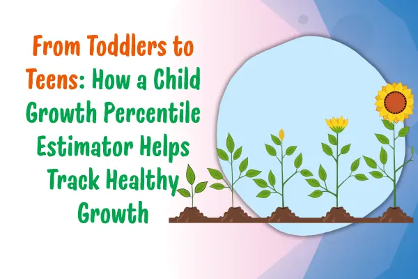 child growth percentile estimator