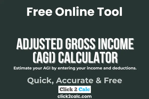 Adjusted Gross Income Calculator