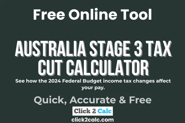 Australia Stage 3 Tax Cut Calculator