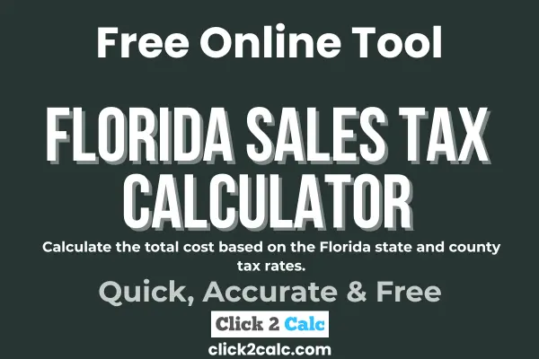 Florida Sales Tax Calculator