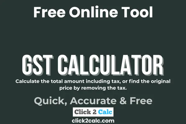 GST Calculator