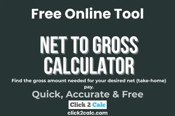 Net to Gross Calculator