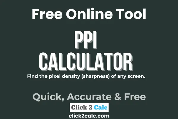 PPI Calculator