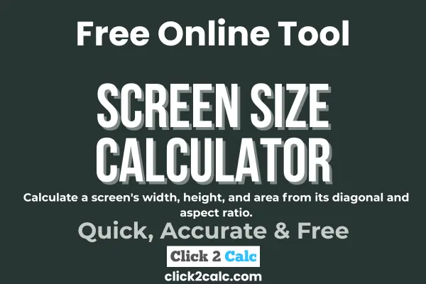 Screen Size Calculator