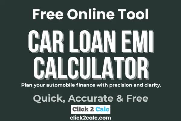 Car Loan EMI Calculator