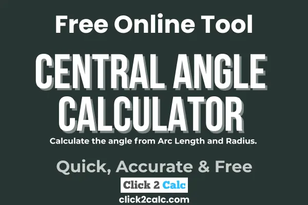 Central Angle Calculator