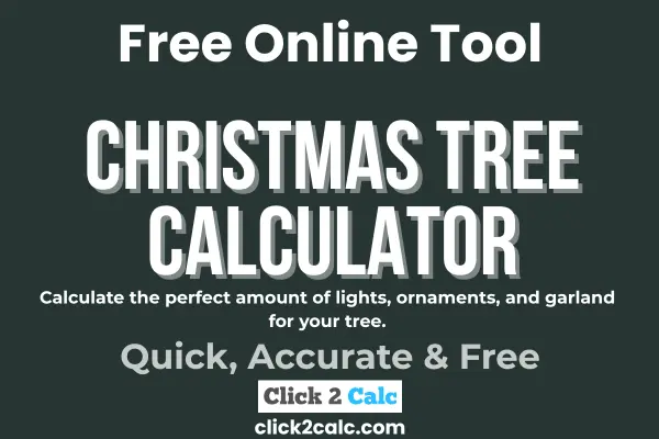 Christmas Tree Calculator
