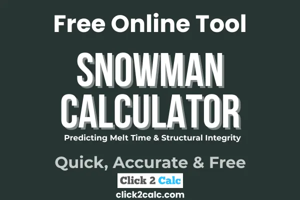 Snowman Calculator