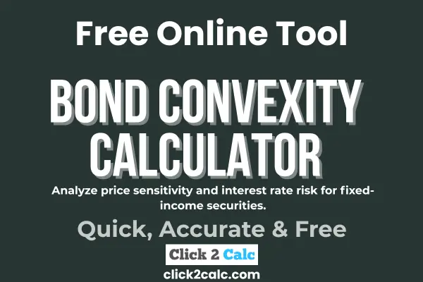Bond Convexity Calculator