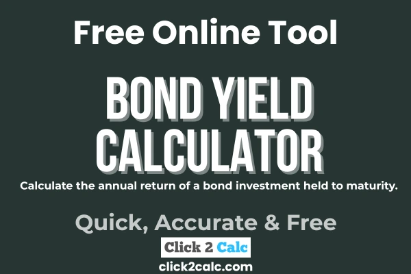 Bond Yield Calculator