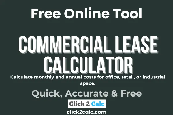 Commercial Lease Calculator