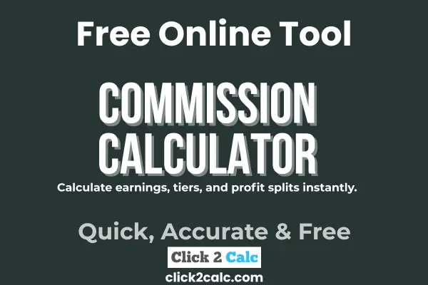 Commission Calculator