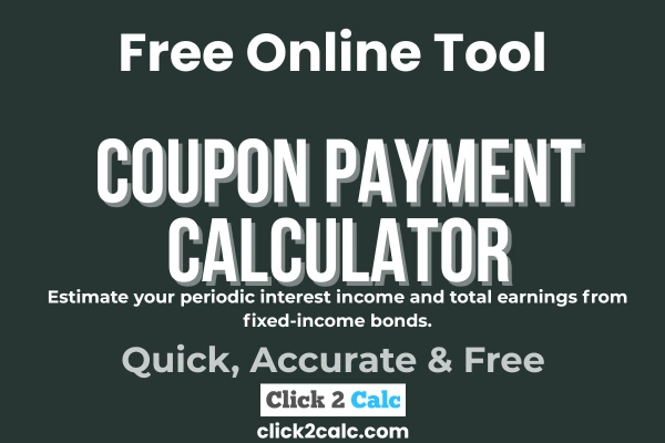 Coupon Payment Calculator