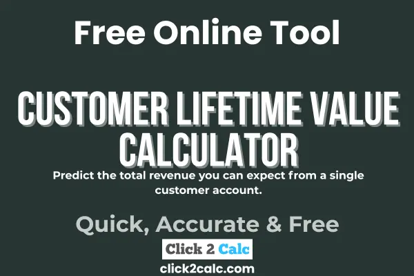 Customer Lifetime Value Calculator