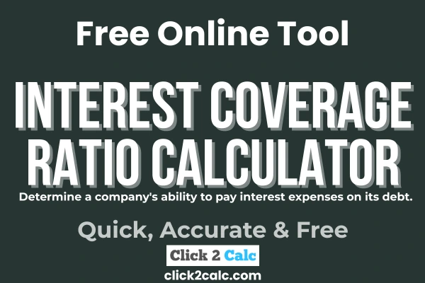 Interest Coverage Ratio Calculator