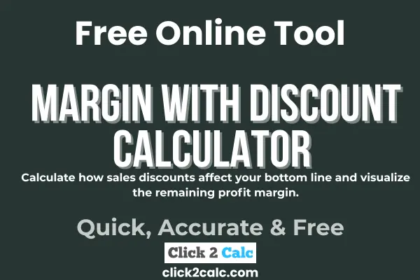 Margin With Discount Calculator