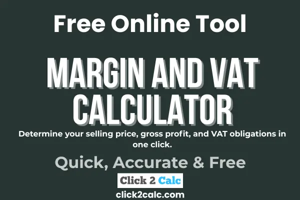 Margin and VAT Calculator