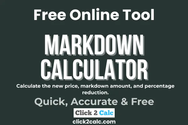 Markdown Calculator