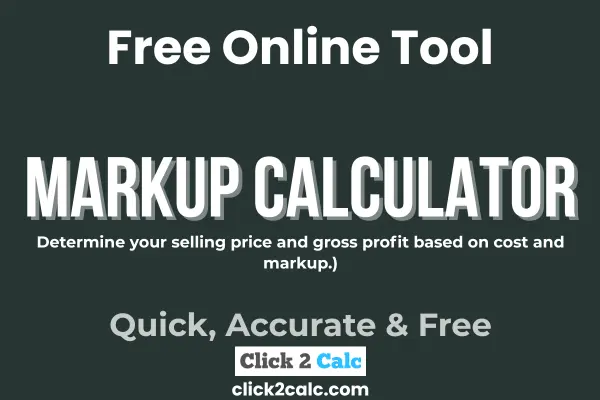 Markup Calculator
