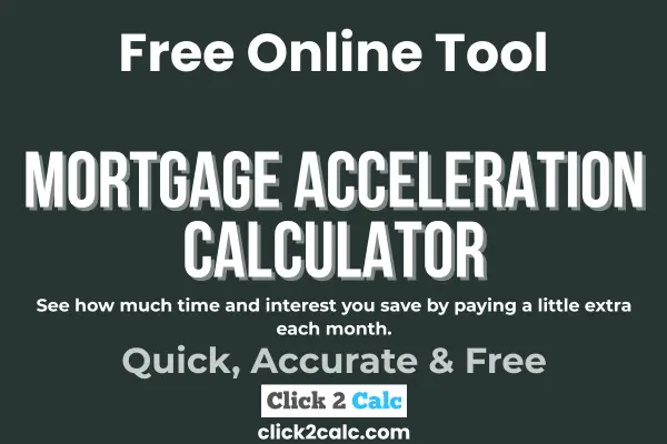 Mortgage Acceleration Calculator