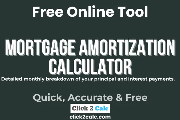 Mortgage Amortization Calculator