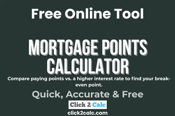 Mortgage Points Calculator
