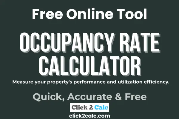 Occupancy Rate Calculator